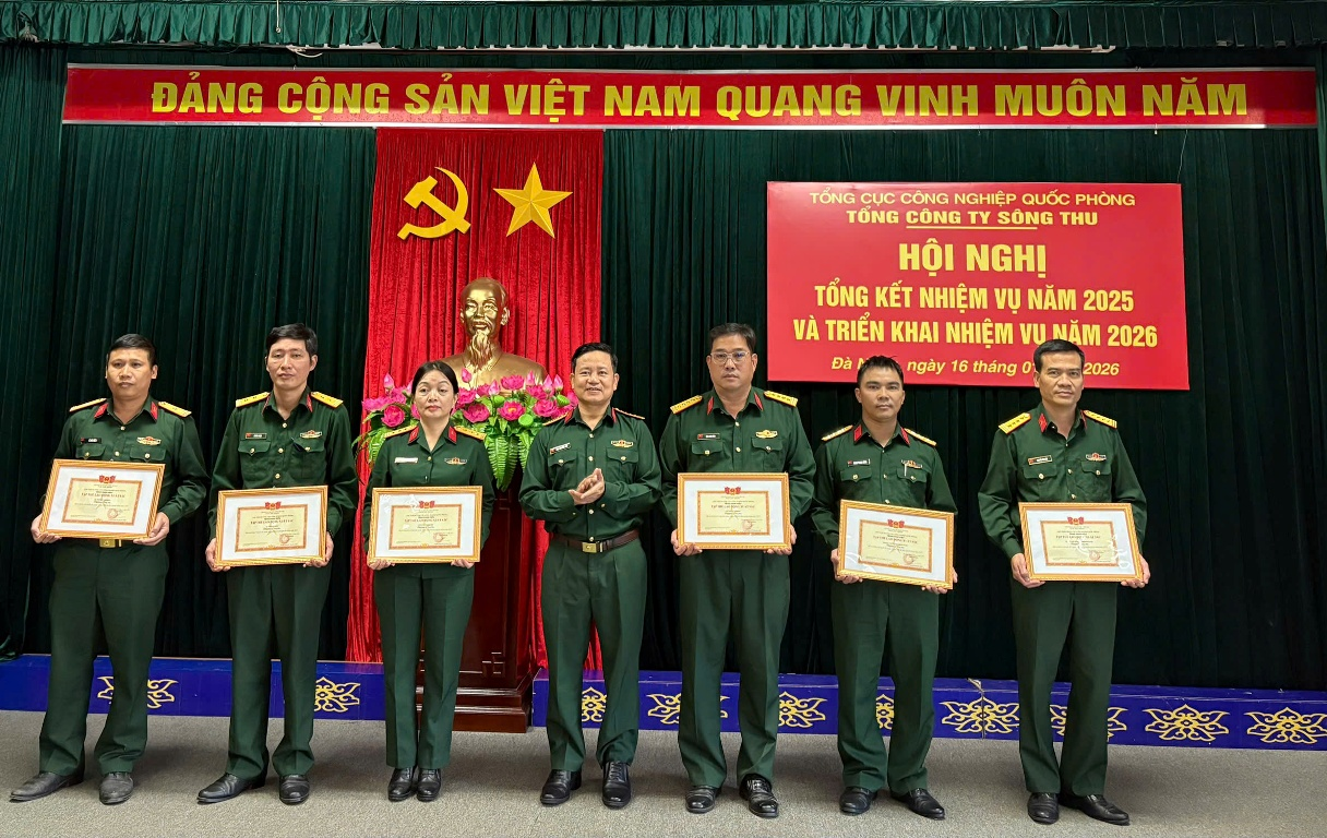 Tổng công ty Sông Thu phấn đấu doanh thu năm 2026 tăng 40%